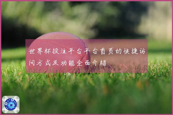 世界杯投注平台平台首页的快捷访问方式及功能全面介绍